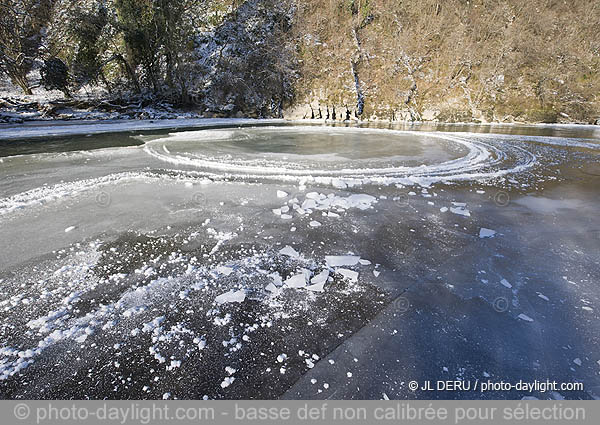 Ourthe en hiver